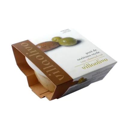 Paté o tapenade de Aceitunas Verdes con Almendras Villaolivo 125 g