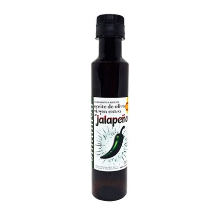 AOVE molturado con Jalapeño - Agrumato de Jalapeño  250 mL