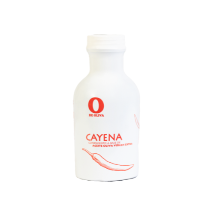 Condimento a base de aceite de oliva virgen extra con Cayena 250 mL (Agrumato)