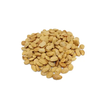 Almendras fritas con sal